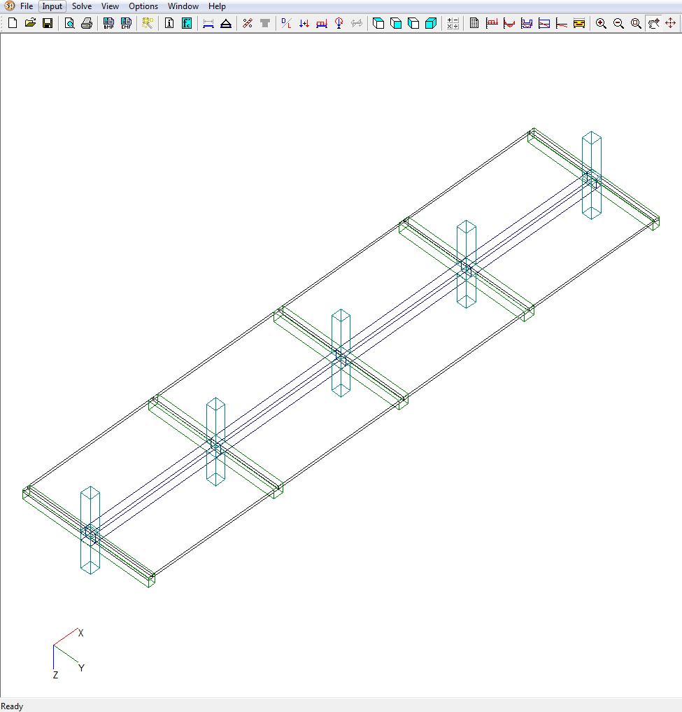 Two-way Concrete Slab with Interior Beam